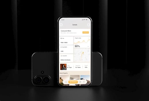 Real Estate Mobile App Motion for Property Showcase