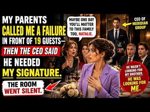 My Parents Called Me a Failure—Then a CEO Walked In Looking for Me #revengestory