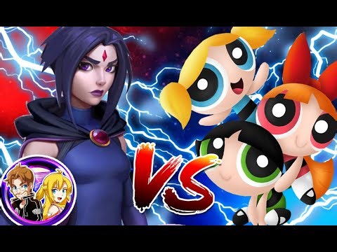 Multiversus Season 4 DLC Raven VS Power Puff Girls