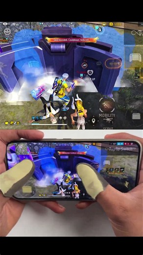 Poco x3 pro 60fps screen recording and 120hz 360hz smooth display free fire handcam gameplay 4k