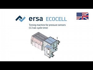 Ersa Selective Soldering – ECOCELL + handling system – Example of application Tinning (English)