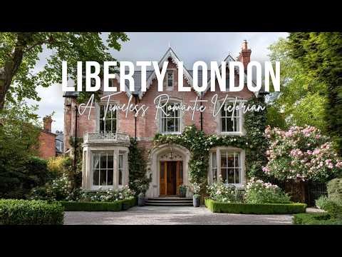A Timeless Romantic Victorian English House Inspired by Liberty London Aesthetic