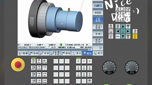 西门子杯 sinutrain 数控车床零件加工