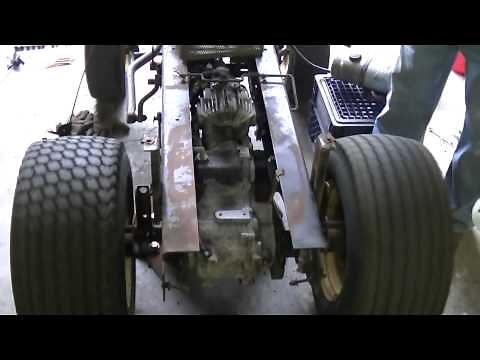 John Deere 316 Hydro test