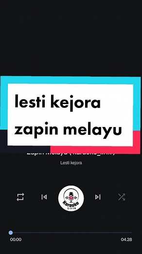 Karaoke Zapin Melayu Lesti Kejora: Lirik & Vokal