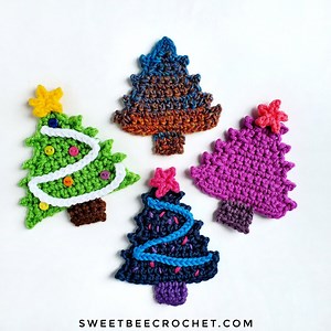 Christmas Tree Applique (crochet Pattern) - Etsy