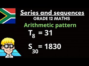 7g) Sum of Arithmetic Series Gr 12 | Try