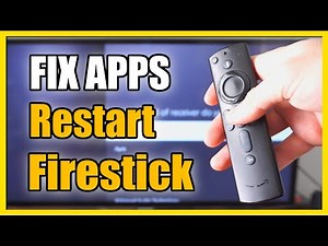 How to Restart Amazon Fire TV Stick & Fix Apps Not Working (Fast Tutorial)