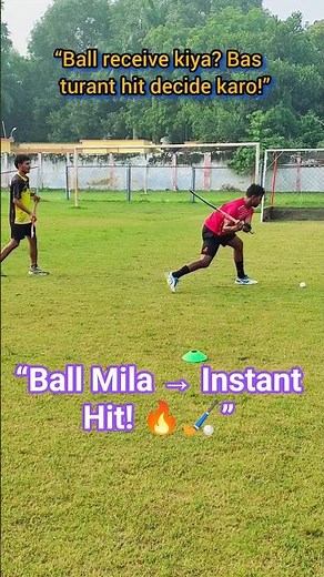 💪Quick Hit Finish 🏑 | Beginners ke liye Fast Goal Technique | shekhar hockey #shorts