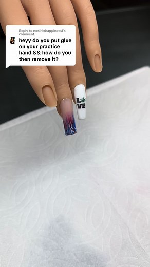 Manicure Practice Hand Tutorial