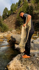 15K views · 89 reactions | Village cat net fishing techniques for catching snow trout #streamfishing #netfishing #nature | Its Fishing Time | Facebook