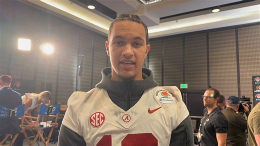 Alabama quarterback Austin Mack on Ty Simpson