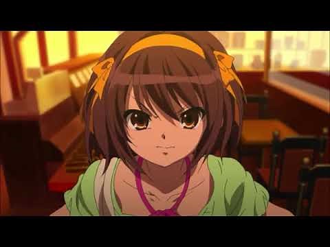 「涼宮ハルヒの憂鬱」「長門有希ちゃんの消失」夏休み終了シーンの比較