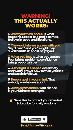 Warning! This Mindset Rule Actually Works #shorts #wisdom #mindset