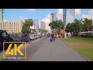 City Walk through Tel Aviv-Yafo, Israel - 4K Walking Tour with City Sounds