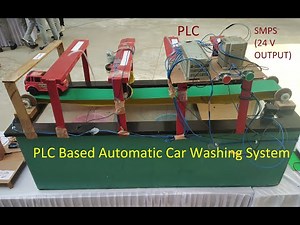PLC Based Automatic Car Washing System | Technovation 2019 | Poornima college of engineering Jaipur