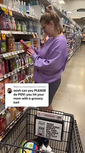 POV: You Accidentally Hit Your Mom with the Grocery Cart 😬😂 #comedy #pov #comedyvideos #groceryshopp #MomFails #GroceryStoreAdventures #Oops #AccidentalHits #FamilyMoments #Relatable #ShoppingStruggles #MomFails #GroceryStoreAdventures #Oops | Kendahl Landreth
