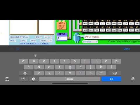 DCIT 207 little man computer demonstration