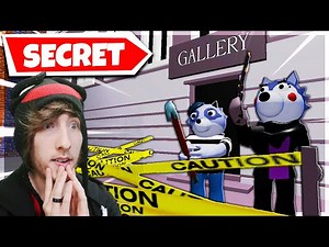 GALLERY MAP HUGE SECRET REVEALED.. | Roblox Piggy: Book 2