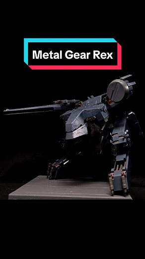 Armado del Metal Gear Rex Ver. Black en 17 Runners