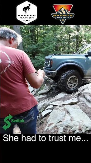 Off-Road Basics. Learning to guide #offroad #4x4offroad #BroncoNation #broncooffroad