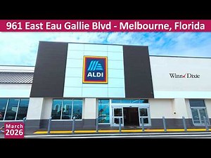 ALDI & Winn-Dixie in Melbourne Florida at 961 E Eau Gallie Blvd - Shopping at ALDI Store 238