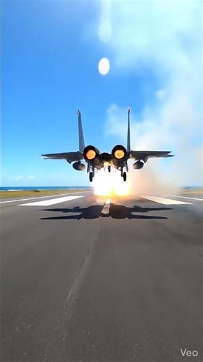 F-14 Tomcat Afterburner Takeoff | Pacific Island Airstrip Jet Launch