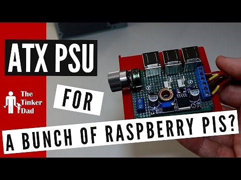 Powering Raspberry PIs with an ATX PSU?!