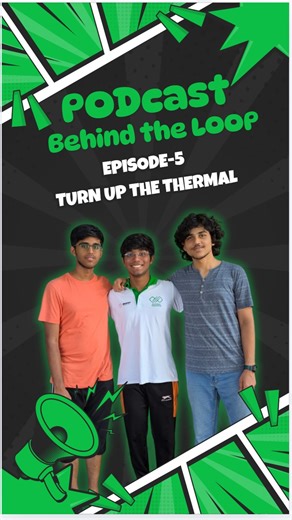 Avishkar Hyperloop on Instagram: "Episode 5: Turn up the Thermal Turn up the heat with our thermal team — where smart cooling meets highly innovative minds. Stay tuned for next week’s episode to see how our pod moves ! #LeapOntoTheLoop #AvishkarHyperloop #Hyperloop #iitm #technology #futureoftransportation"