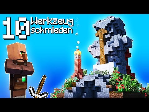 10 Werkzeugschmiede Designs in Minecraft 🔟 Minecraft Schmiede bauen deutsch