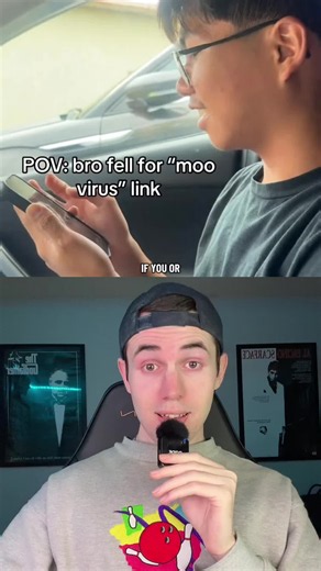if you or anyone you know fall for the moo virus here’s exactly how to get rid of it…