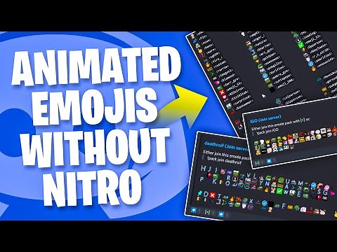 How To Use Animated Emojis On Discord Without Nitro 2022