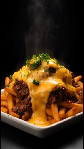 Unlimited Chili Cheese Fries | Easy Cooking 🍟 #shorts #cooking #asmr