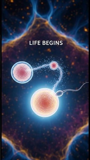 The Miracle: Human Development Explained in 3D: From Fertilization to Early Fetus #short