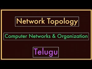 Network Topology In Computer Networks || Telugu
