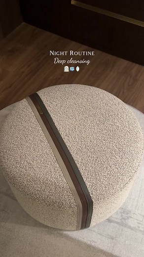 Night Routine 🧖🏻‍♀️🧊🪞 #skincare #asmr #foryoupage