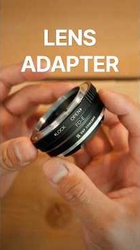 Vintage Lens Mount Adapter For Under $30