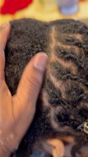 DREADLOCK MACHINE RETWIST New Growth #shorts