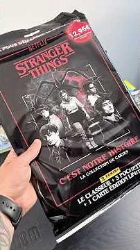 Opening Stranger Things : Mega Starter Pack | Trading Card Collection - Panini #opening #shorts