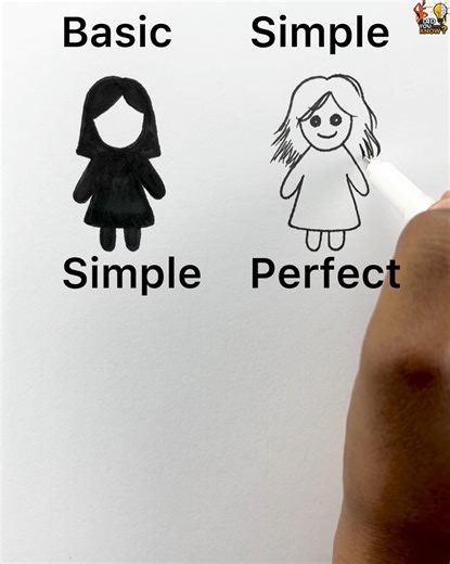 From Beginner to Pro! Girl Drawing Glow-Up 🤩✏️ | Did you know?