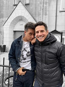 713K views · 8.4K reactions | I marvel at how lucky I was to work with this legend and how lucky I still am having him as a brother. We were a part of some pretty great stuff together. Old friends. Lots of memories. More to make. Ricky and I not too far from our old stomping grounds. Rick Campanelli is the most eternal temp to ever be. | George Stroumboulopoulos | Facebook