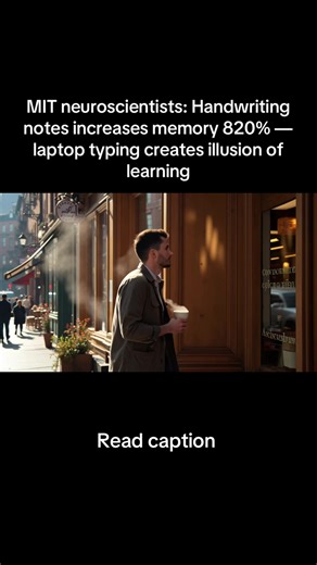 1. MIT's Learning Science Lab tracked 5,400 students over 6 years and found those taking handwritten notes retained 820% more information than laptop typers despite writing 60% fewer words. Lead researcher Dr. Mueller explained: