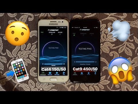 CAT4 vs CAT9 LTE Test!