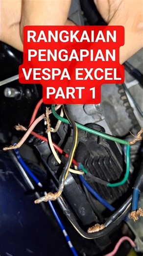 VESPA EXCEL IGNITION CIRCUIT PART 1