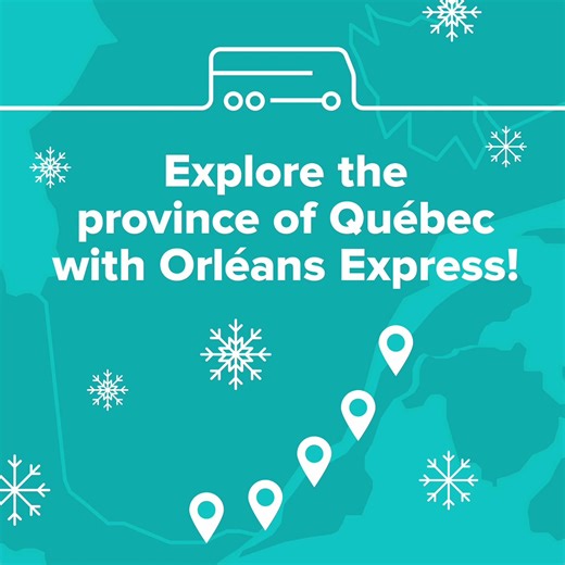 Starting March 2, enjoy our new express departures! Travel Montréal → Toronto in under 8 h and Ottawa → Toronto in under 5 h! 🚍 Feeling like an escape? Discover Quebec with Orléans Express! Comfort, reliability, and multiple destinations at affordable prices. | Orléans Express