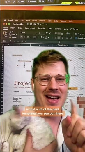 Excel has a bunch of free templates built into the software that most people don’t know about
