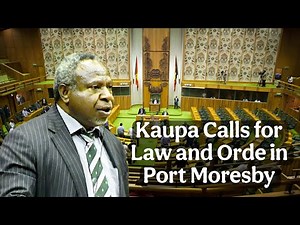 "King of Settlement Shakes Up PNG Parliament: Must-See 2025 Speech!"