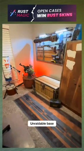 Mishael on Instagram: "Claim 3 free cases on Rustmagic - link in bio #base #rustmeme #baserust #meme #reels"