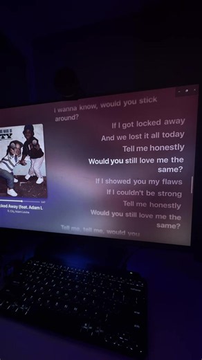 Locked Away Adam Levine lyrics - Locked Away lipsync