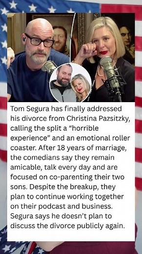 TOM SEGURA BREAKS SILENCE ON DIVORCE: “HORRIBLE” AND “EMOTIONALLY TOUGH”